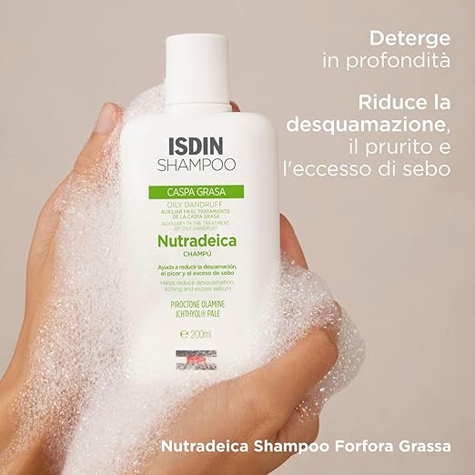 ISDIN Nutradeica Shampoo Antiforfora Grassa (200ml)