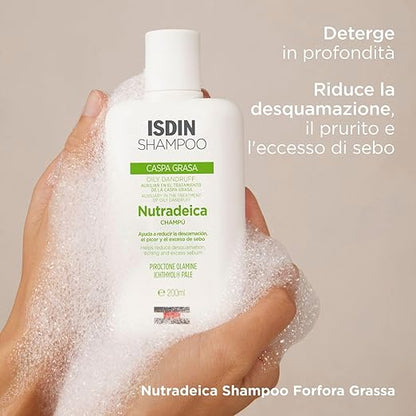 ISDIN Nutradeica Shampoo Antiforfora Grassa (200ml)